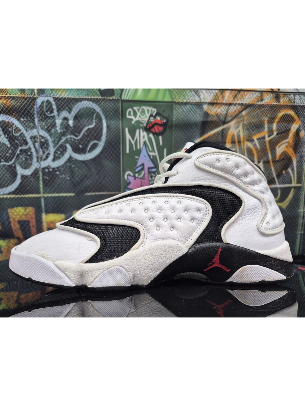 Jordan Women's Air Jordan OG White Leather sneakers Women's 12W men's 10.5M